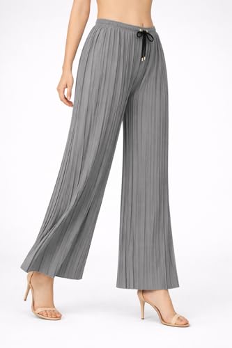 Image of Trendz Women's and Girls Cotton Blend Regular Fit Palazzo Pants | Set of 2