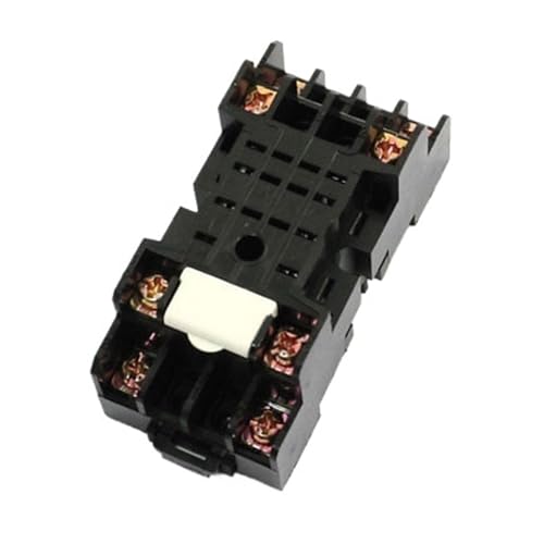 Support plastique PYF08.5A pour fixer facilement un relais sur rail DIN 35mm