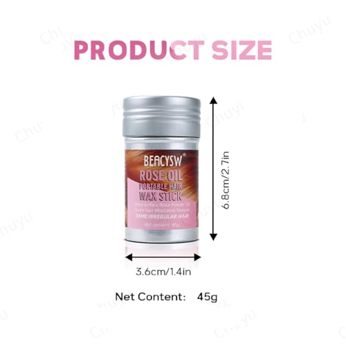 Bálsamo de Cera para Cabello con Aceite de Rosa 45g miniatura 2