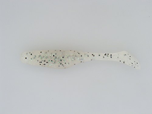 Bass Assassin Sea Shad Green Moon 4, Green Moon Pumpkin, 4-Inch