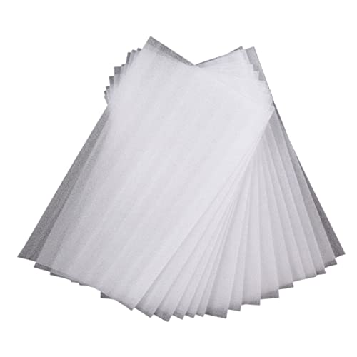 TOPPERFUN 50feuilles Papier De Coloration Cheveux Pour Salon Planche De Coloration Capillaire Kit De Teinture Cheveux Avec Tampons