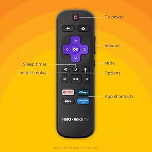 Roku Hiro TV 32" 720p HD Smart TV Flat Screen LED Television TV and Dolby Audio for Streaming, 3X HDMI Ports, with Wi-Fi & Bluetooth - H32C2C4 (Renewed) — photo 4 of 6