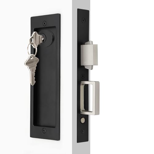 Dontay Rectangular Pocket Door Lock