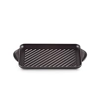 Le Creuset Piastra Grill Ghisa 32cm Ciliegia - Per Grigliate Perfette, Made In France - Foto 8