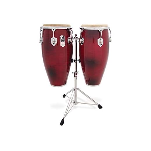Toca 3100CF Conga Drum, Crimson fade