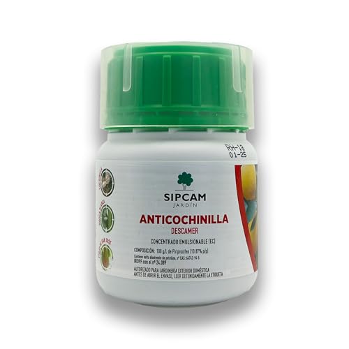 Insecticida Anticochinillas Muligan 100 ml | Contra Cochinillas, Piojo de San José, Mosca Blanca MUY EFICAZ | Producto para hasta 400 L de Agua | Doble Acción por Contacto e Ingestión | Nexum Market