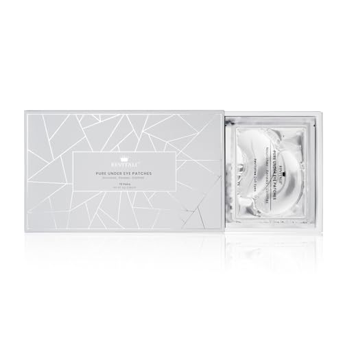 REVITALE Pure Vegan Under Eye Patches, Helps Reduce Puffy Eyes