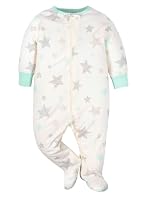 Gerber Unisex Baby 4 Pack Sleep 'N Play Footie Elephants 0-3 Months — image 3