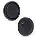 Body Cap and Rear Lens Cap Kit for Sony Alpha Series & NEX Series E-Mount Mirrorless Camera and Lens such as Sony Alpha A9/A7/A7 II/A7S/A7S II/A7R/A7R II/A6500/A6300/A6000/A5100/NEX-7/NEX-6/NEX-5R