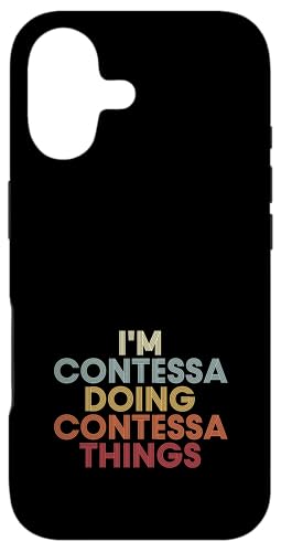 Contessa Name Contessa Personalized Name First Given �X�}�z�P�[�X iPhone 17 �p