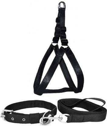 See full amazon price history chart for DYS Pets Dog Belt Combo of 1 inch Black Padded Dog Body Harness, Dog Leash Black with Handle and Black Collar for Dog , Adjustable Chest Size (Medium, Black) DYS Pets Dog Belt Combo of 1 inch Black Padded Dog Body Harness, Dog Leash Black with Handle and Black Collar for Dog , Adjustable Chest Size (Medium, Black) (B09BR58Q6K) Amazon Price History, Amazon Price Tracker