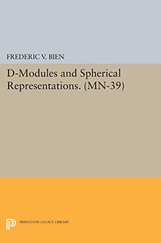 D-Modules and Spherical Representations (Mathematical Notes Book 39) view 2