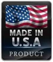 Heavy Duty Adjustable Spring Loaded Residential Door Wedge- This Self-Adjusting Doorstop Will Prop Open Virtually Any Door in Your Home | Fits Door Gaps ½-3" | Made in The USA | Veteran Manufacturer