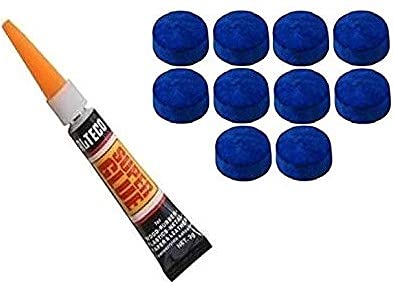 JBB Combo of Snooker Billiard Elk Master Pool Cue Tip 12 mm with Glue Gel (B0943W4V16) Amazon Price History, Amazon Price Tracker
