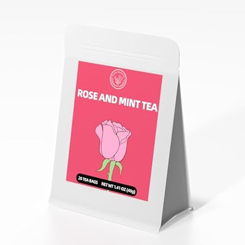 HANGFANGLING Rose Mint Tea for Relaxation Cover