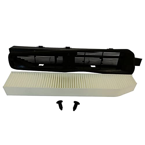 Filtro de aire de cabina contra el polvo en Jeep Grand Cherokee 1999-2010 con kit de carcasa
