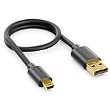 usb to mini jack cable Câble mini USB 2.0 haute vitesse deleyCON // Technologie USB 2.0 haute vitesse // Blindage multiple de haute qualité pour un transfert de données rapide et sans interférences