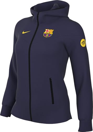 Veste à capuche FC Barcelona Nike Tech Fleece pour femme