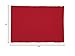 Now Designs Spectrum Placemats Ribbed Cotton, Chili Red, 19x13 inches (901495aa), Large, Set of 4