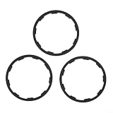 Posheliox Legierung Freilaufscheibe Fahrrad Kassette Distanzstück Nabendichtung Unterlegscheibe Schwungrad Dickenversteller Kartenturm-Basis-Montageset (1 mm + 1,5 mm + 2 mm)