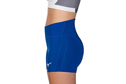 Short de volleyball Mizuno Women's Elevated 4'' Inseam noir pour femme - 6