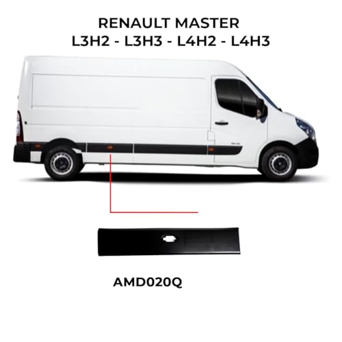 Moldura lateral derecha central 93197648 sustituye protector dañado con intermitente 3