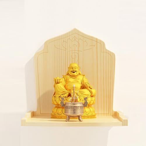 Armoire Guanyin en bois massif pour attirer la richesse et la paix chez soi