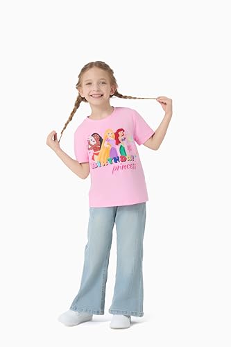 Image of Disney Kids Birthday Shirts 2-9Y, Cute Graphic Tees, Birthday Party Outfit | Disney Officially Licensed, Birthday Girl & Boy T-Shirts, Special Day Outfit, Favorite Character Gift, Soft & Comfortable