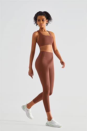 Altiland No Front Seam Workout Leggings For Women With Pockets thumb #3