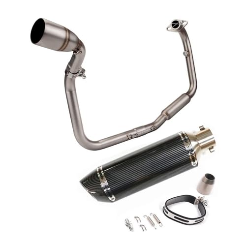 Motorrad Auspuffschalldämpferrohr Auspuffanlage Mit Schalldämpfer Und Endrohr Für Motorräder Für TNT125 Und TNT135 (2016–2022) – Geräuschreduzierung