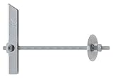 anclajes para falso techo Recubrimiento cincado INDEX Fixing Systems VBAESM06 [BA-ES] Basculante por gravedad para la fijación de elementos ligeros en falsos techos/GRAVITEX. Espiga Ø16, M6, diámetro de 16 mm
