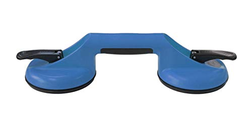 TECTOOL 18682 Saugheber aus Kunststoff, doppelt, Ø 115 mm, 80kg Cover