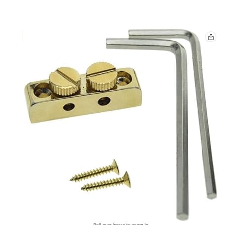 Support de clé de tête de guitare finition dorée haute précision - 2