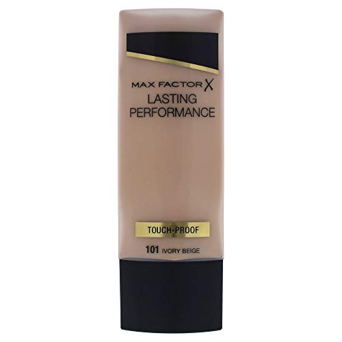 Max Factor Performance Long Lasting Foundation, No. 101 Ivory Beige, 1.1 Ounce