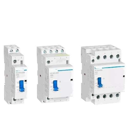 Contacteur NCH8 modularite 220V 25A inverseur pour circuit de chauffage et tableau