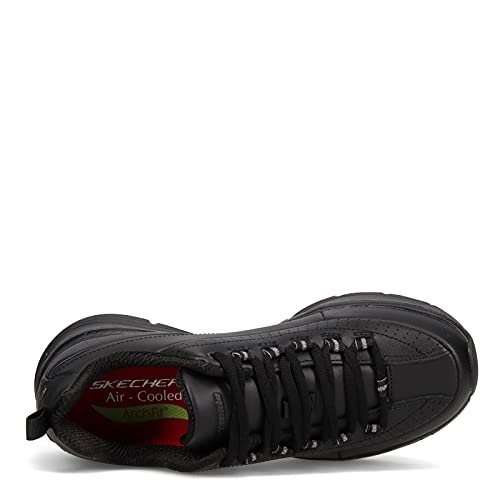 Skechers Women's Arch Fit SR Work Shoe Black 6 W