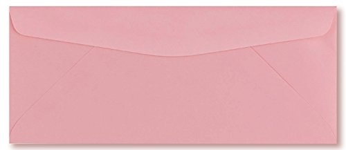 50 Color Pink #10 Business Envelopes, 9.5