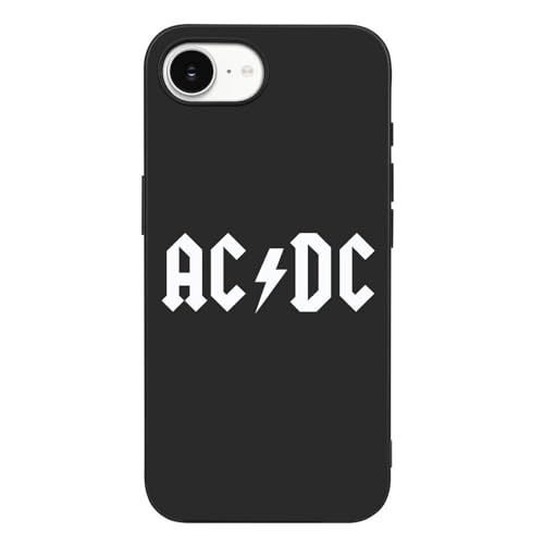 iPhone16E用ケース ACDC アイフォン16E用ケース スマホケース おしゃれ 人気 TPU 耐衝撃 携帯ケース ワイヤレス充電対応