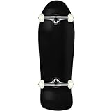 Moose Skateboards Old School 10' x 30' Black Blank Skateboard Complete