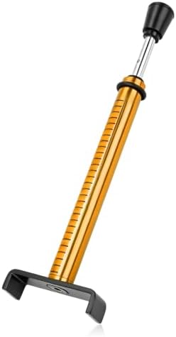 PKOLSFE Belt Tension Gauge, Adjustable 10 Lbs Specification Metal Gauge for After Belt Replacement, Accurate Drive Belts Tensioner Tool w/L Shaped Pad for Motorcycles ATVs