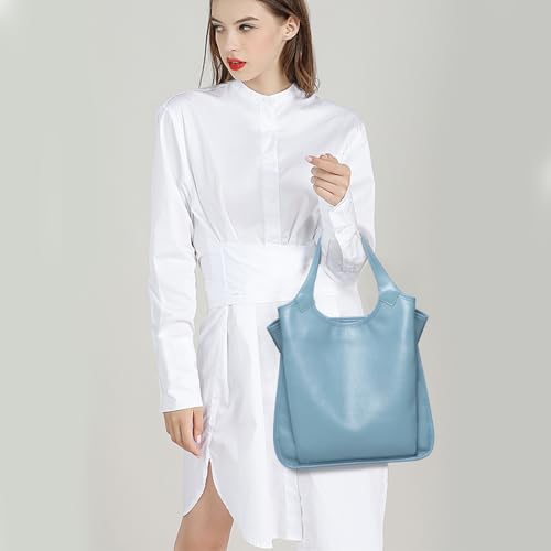 Tote Bags for Women, Genuine Luxury Leather Handbags, Hobo Medium Size Tote, Soft Leather Purses Handbags2