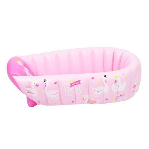 Lurrose Bañera De Bebé Piscina Hinchable Bañera Inflable De Dibujos Animados Bañera De Pvc Para Pequeños Bañera Para Pequeños Baño De De Polivinilo