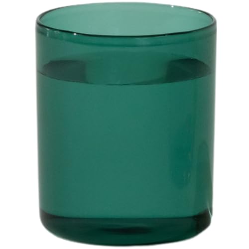 Image of Humble Objects Glass Mug | BPA Free, Dishwasher Safe, Durable & Lightweight | Ideal for Cold & Hot Drinks - Pine Green