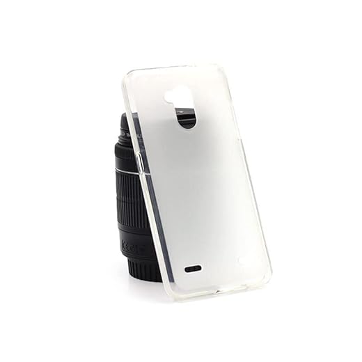 etuo Funda para ZTE Blade V7 Lite – Funda FLEXmat Case – Blanco Funda para Teléfono Móvil