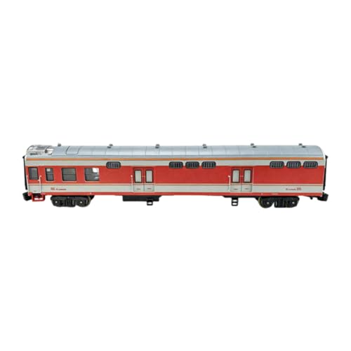 【Realistico】Modello di vagone baga della China Railway in 1:75, con incisi, carrelli e ganci di collegamento per un aspetto , ideale per esposizione e collezione