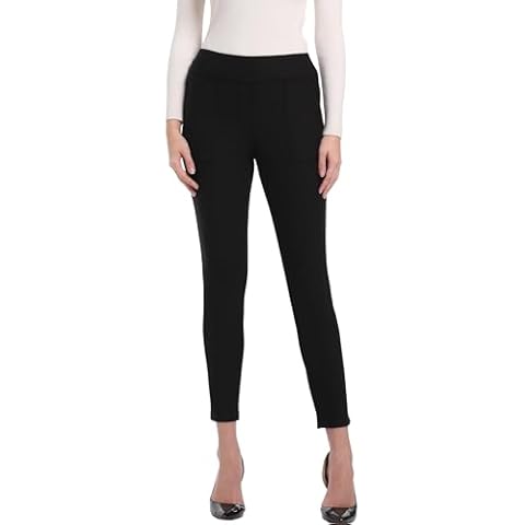 Foucome Women's Stretch Slim Fit Trousers Cover