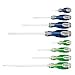 Astro Pneumatic (AST9509) Go Thru Screwdriver Set, 8pc
