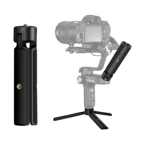 CofunKool Mini Tripod Handle Grip for Gimbal Stabilizer, Weebill, Crane, DJI Ronin, Camera, Webcam, Projector, Phone Holder, Osmo Mobile Cover
