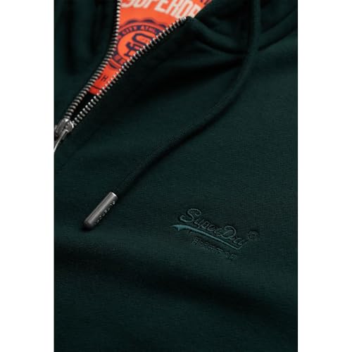 Sweatshirt à capuche zippé à logo essential Superdry - vue 7