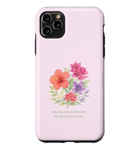 �����̐F�ʂ�Z���{�^�j�J�� �u�[�P �EAmami Island Botanical Floral Bouquet �X�}�z�P�[�X iPhone 11 Pro Max �p